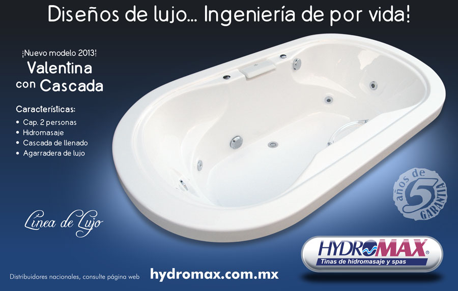 HydroMAX - Valentina con cascada