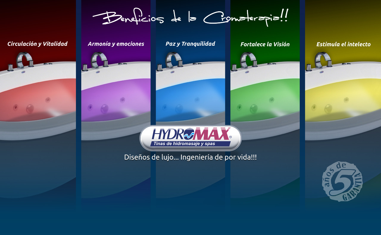 Mampara cromaterapia